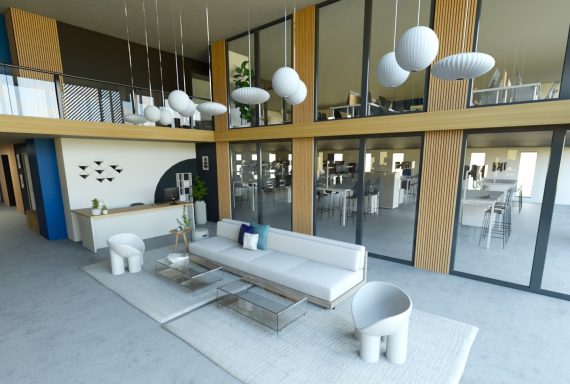 Bureau pro | Aménagement · 3D · Optimisation