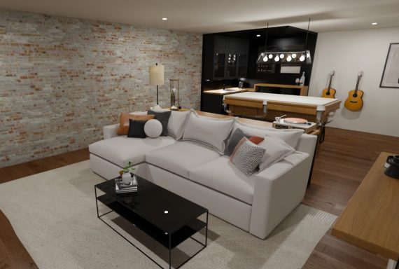 Salle de jeux | Aménagement · 3D · Optimisation