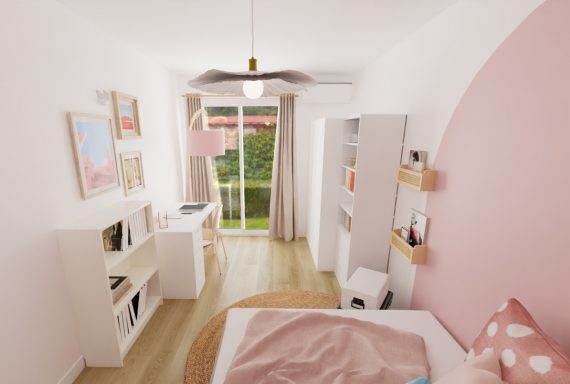 Chambre - Manosque 3D