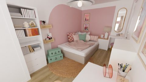 Chambre - Manosque 3D