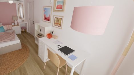 Chambre - Manosque 3D