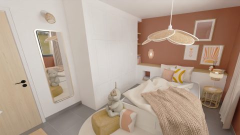 Chambre Ado - Terracotta