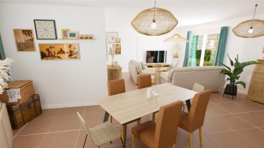 Pièce de vie - Tropicale